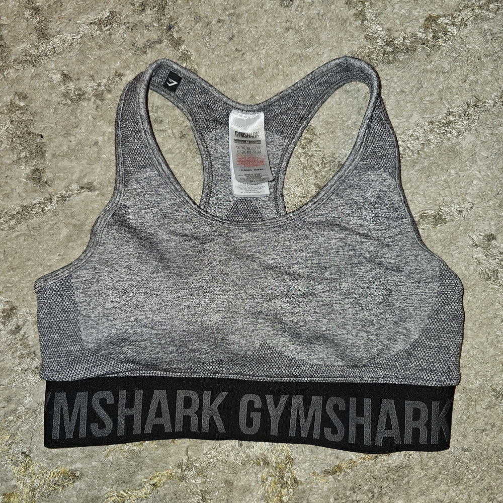 Gymshark Charcoal Sports Bra